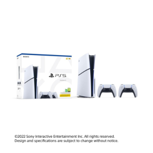 Sony Ps5 Gaming Console – Two Dualsense Wireless Controllers Bundle